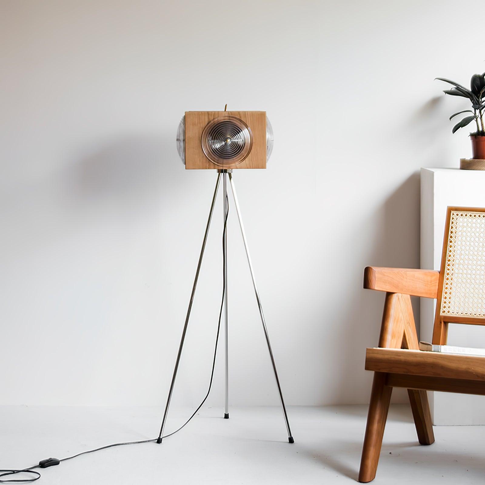 Retro Camera Focus Floor Light, Floor Lamp, detail 14