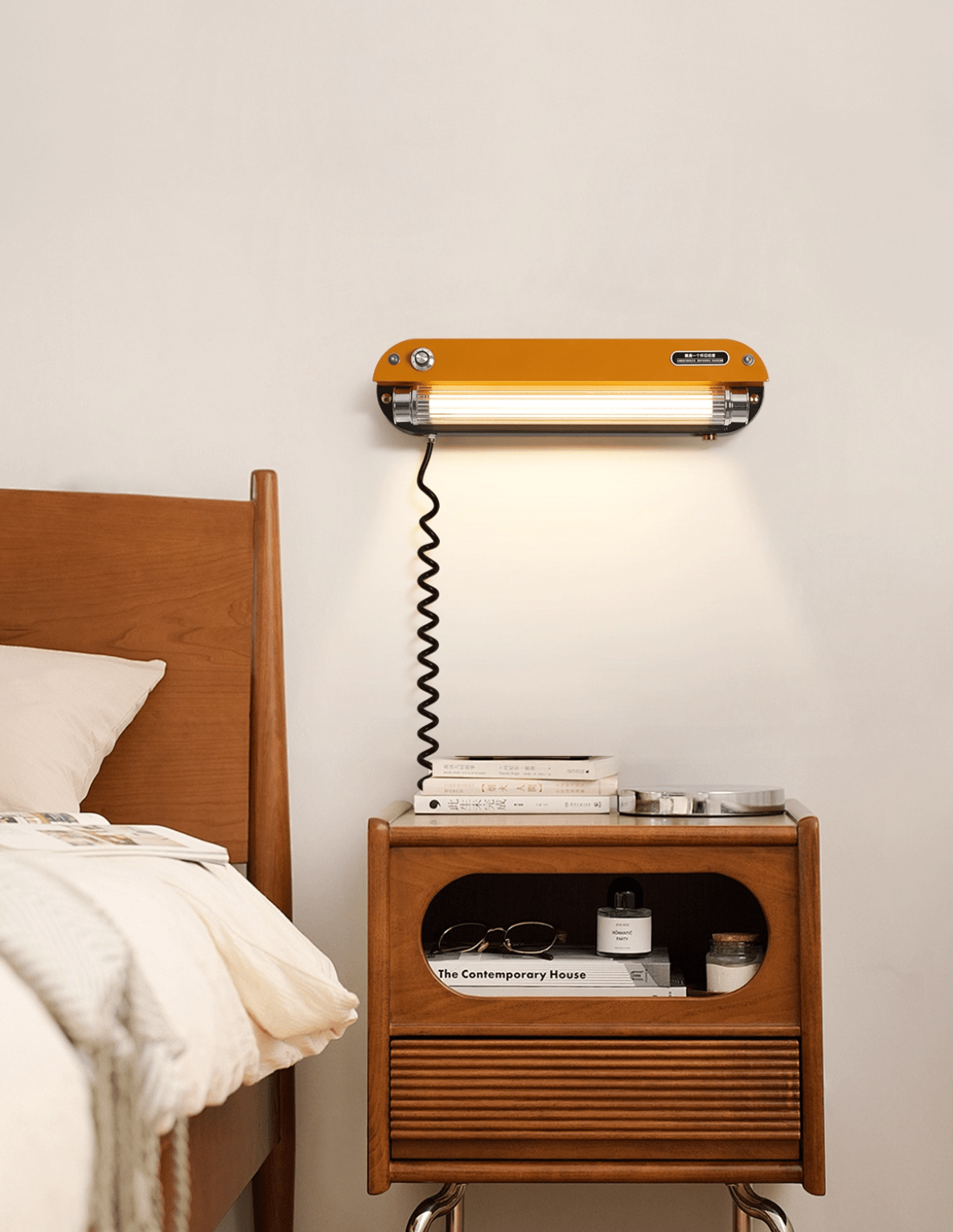 Edison Plug In Marlo Wall Light, Plug-In Wall Sconce, detail 6