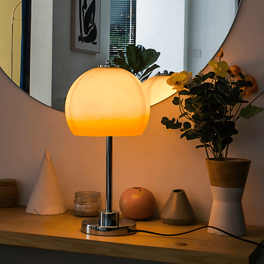 Retro Mushroom Table Light, Bedside Table Lamp, detail 4