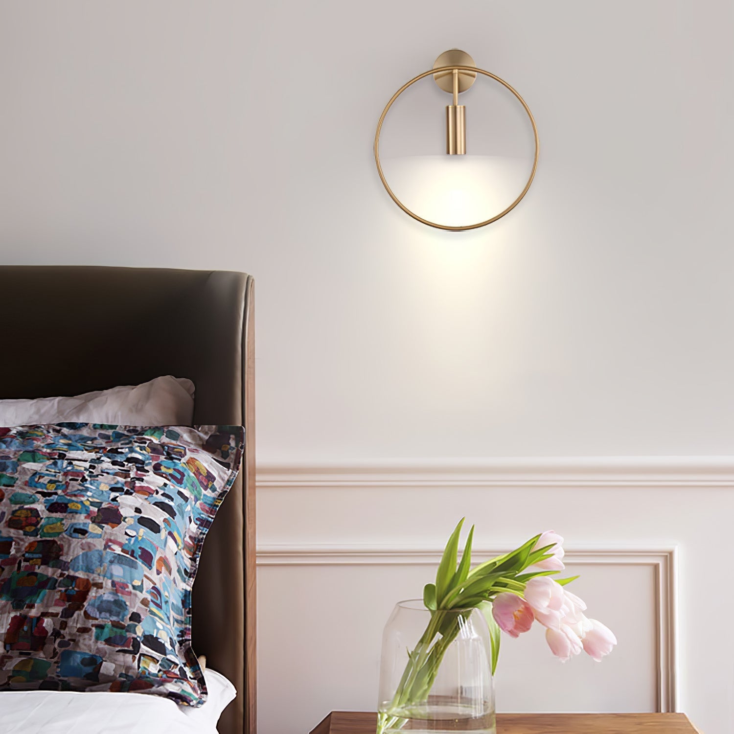 Revolta Wall Light, Bedroom Wall Sconce, detail 4