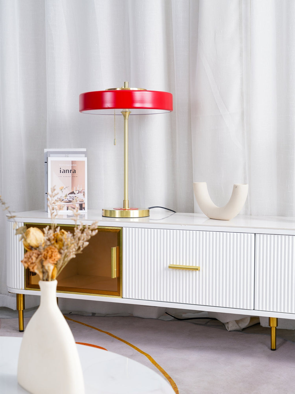 Revolve Accent Table Light, Bedside Table Lamp, detail 12