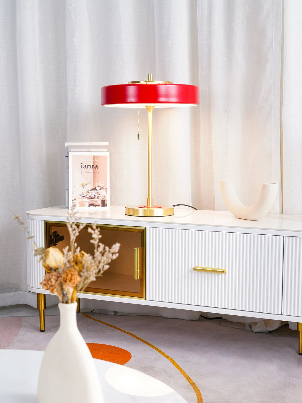 Revolve Accent Table Light, Bedside Table Lamp, detail 11