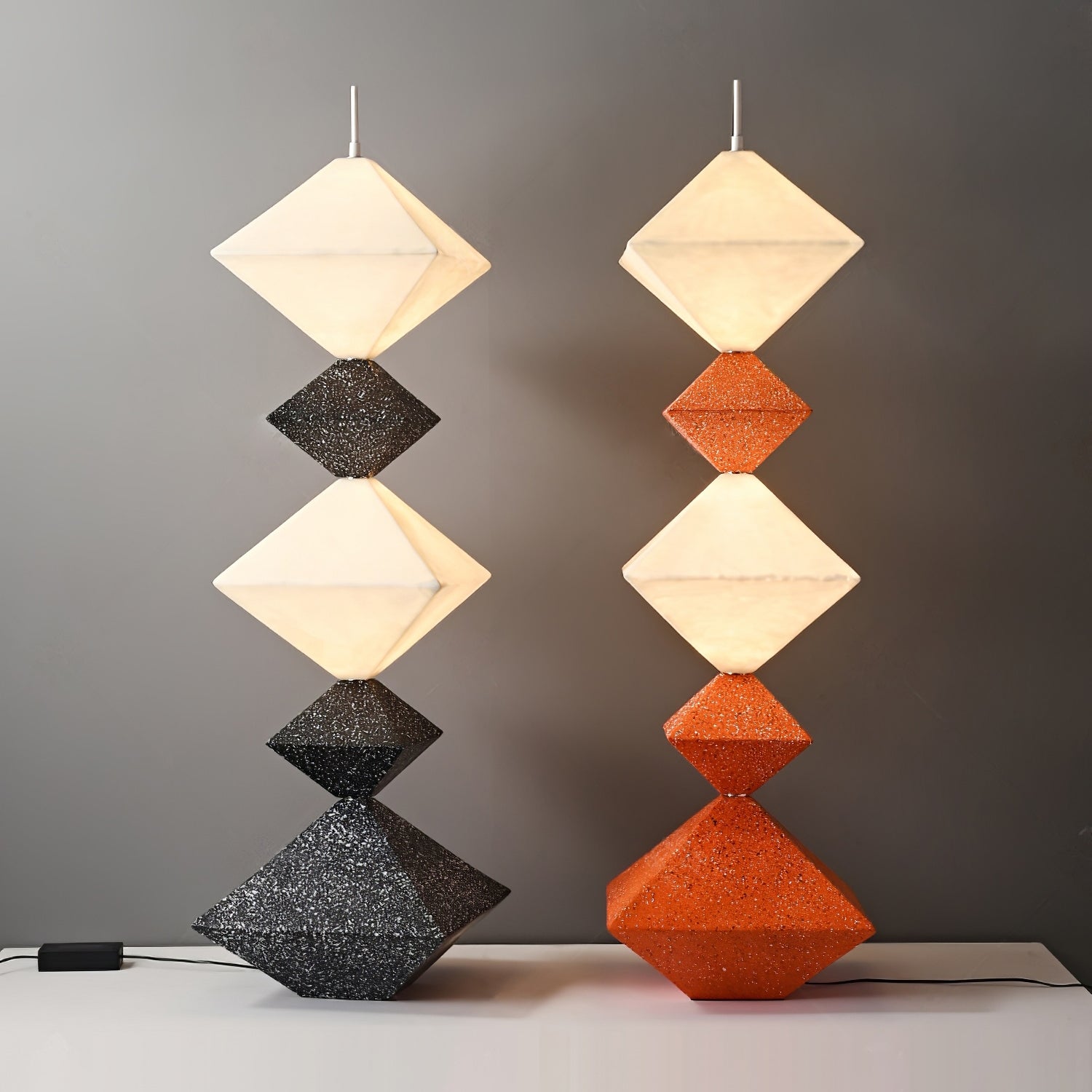 Rhombus Cube Floor Light, Floor Lamp, detail 8