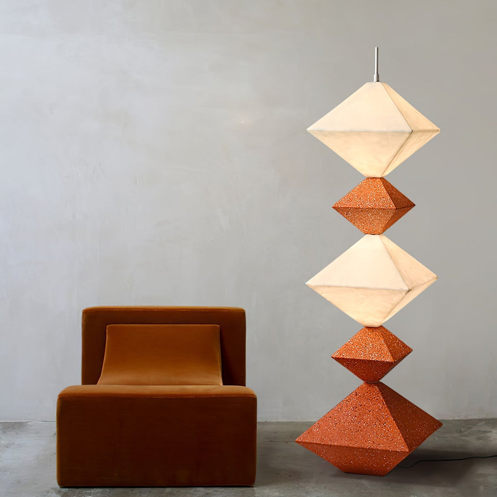 Rhombus Cube Floor Light, Floor Lamp, detail 15