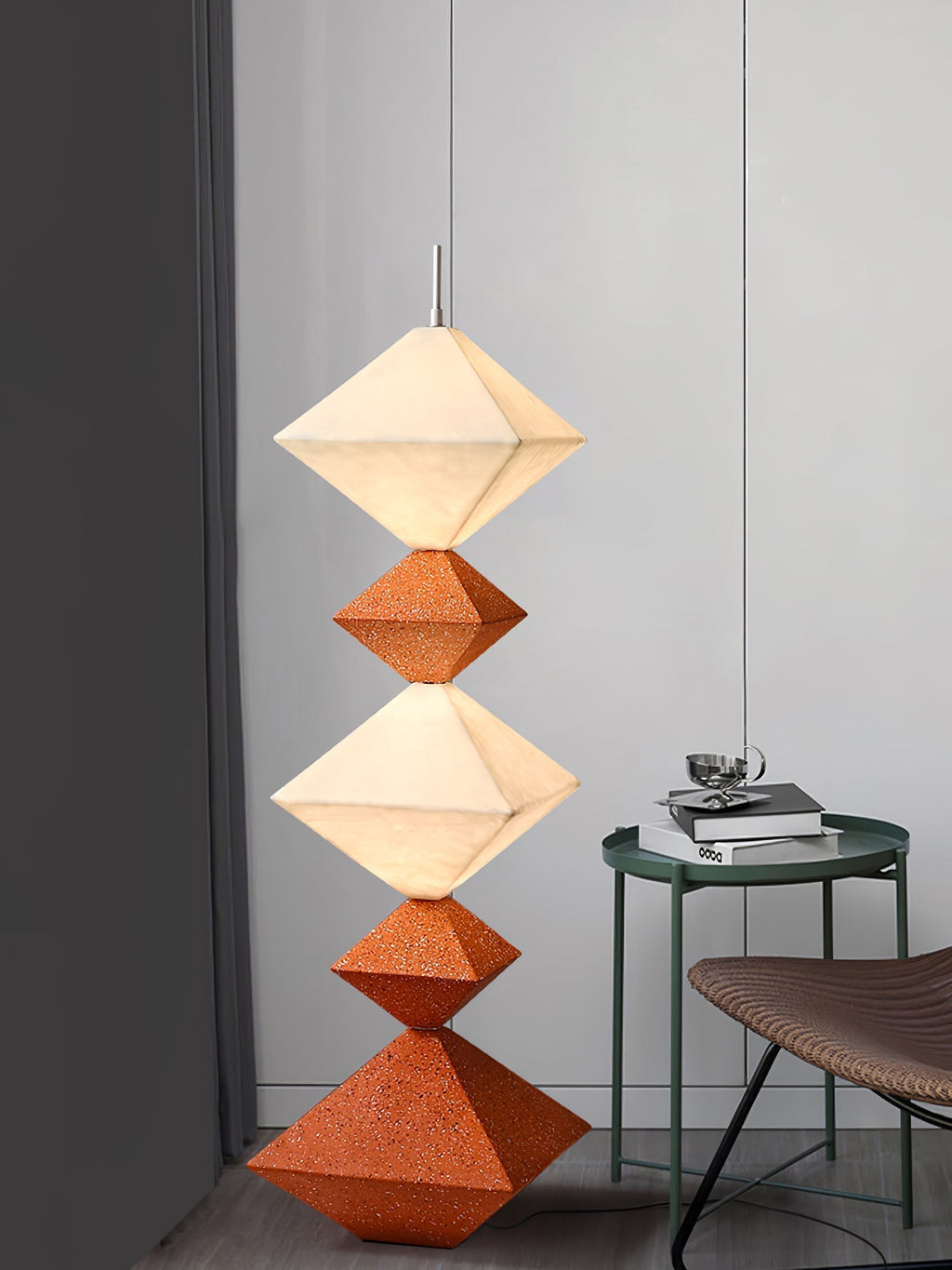 Rhombus Cube Floor Light, Floor Lamp, detail 17