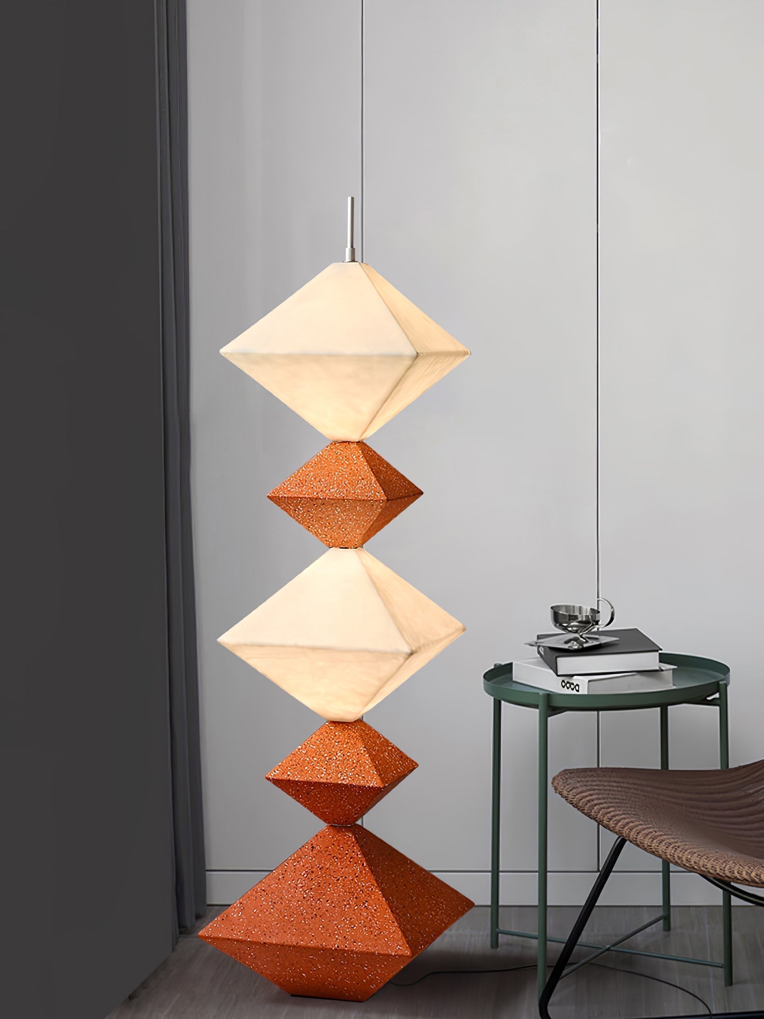 Rhombus Cube Floor Light, Floor Lamp, detail 17