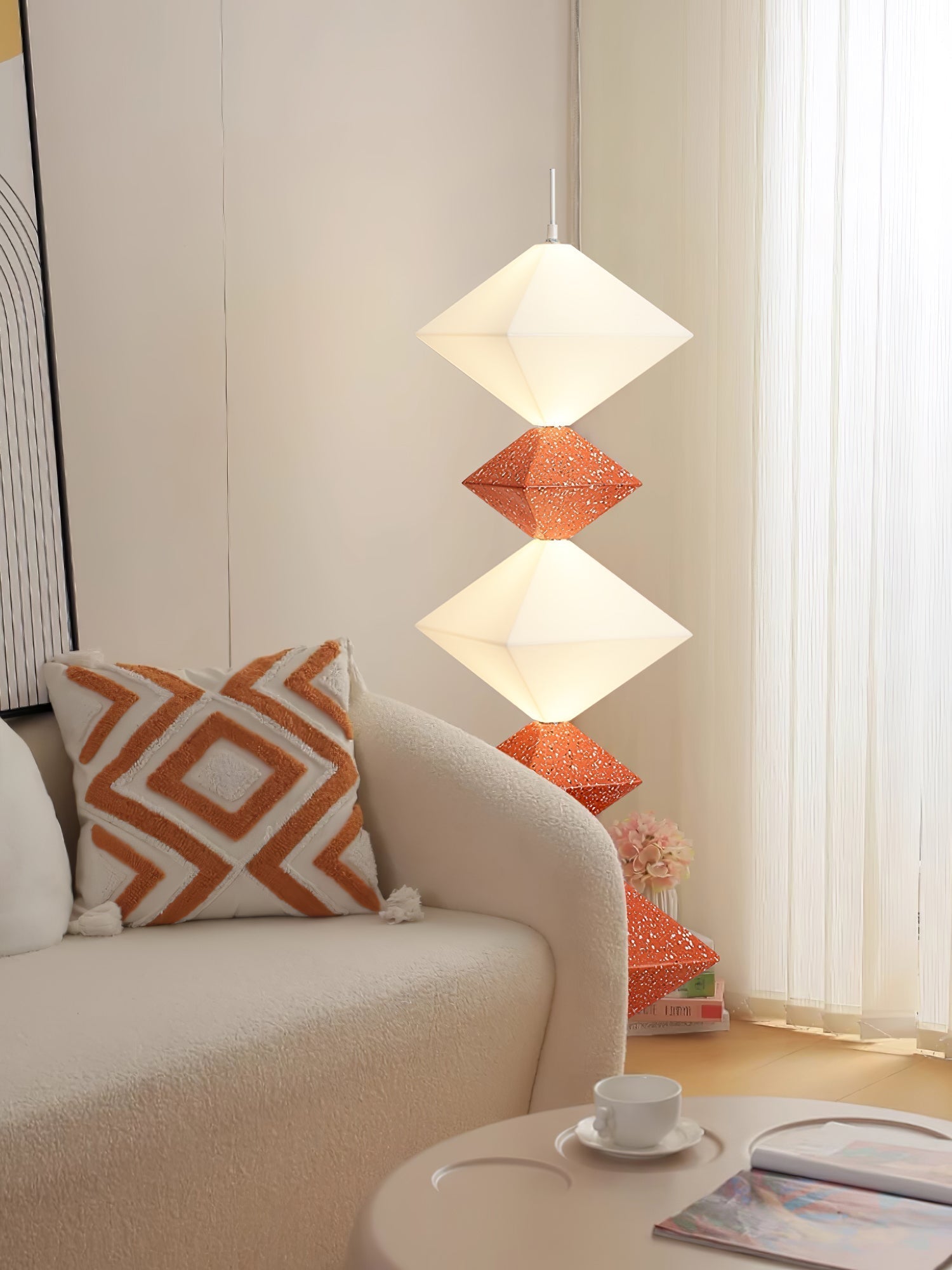 Rhombus Cube Floor Light, Floor Lamp, detail 9