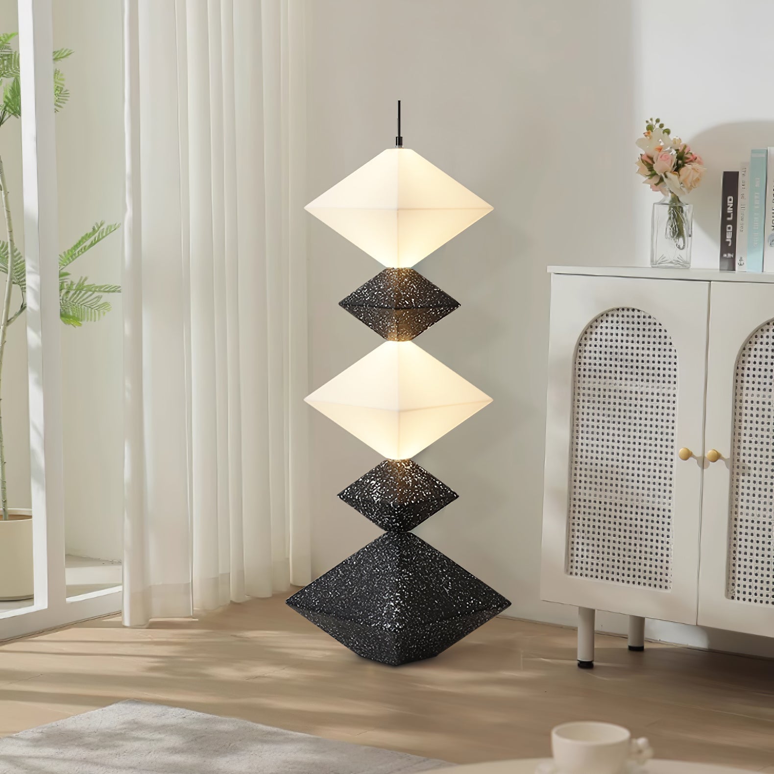 Rhombus Cube Floor Light, Floor Lamp, detail 2