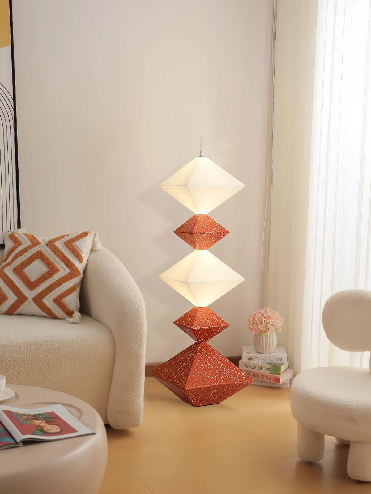 Rhombus Cube Floor Light, Floor Lamp, detail 23