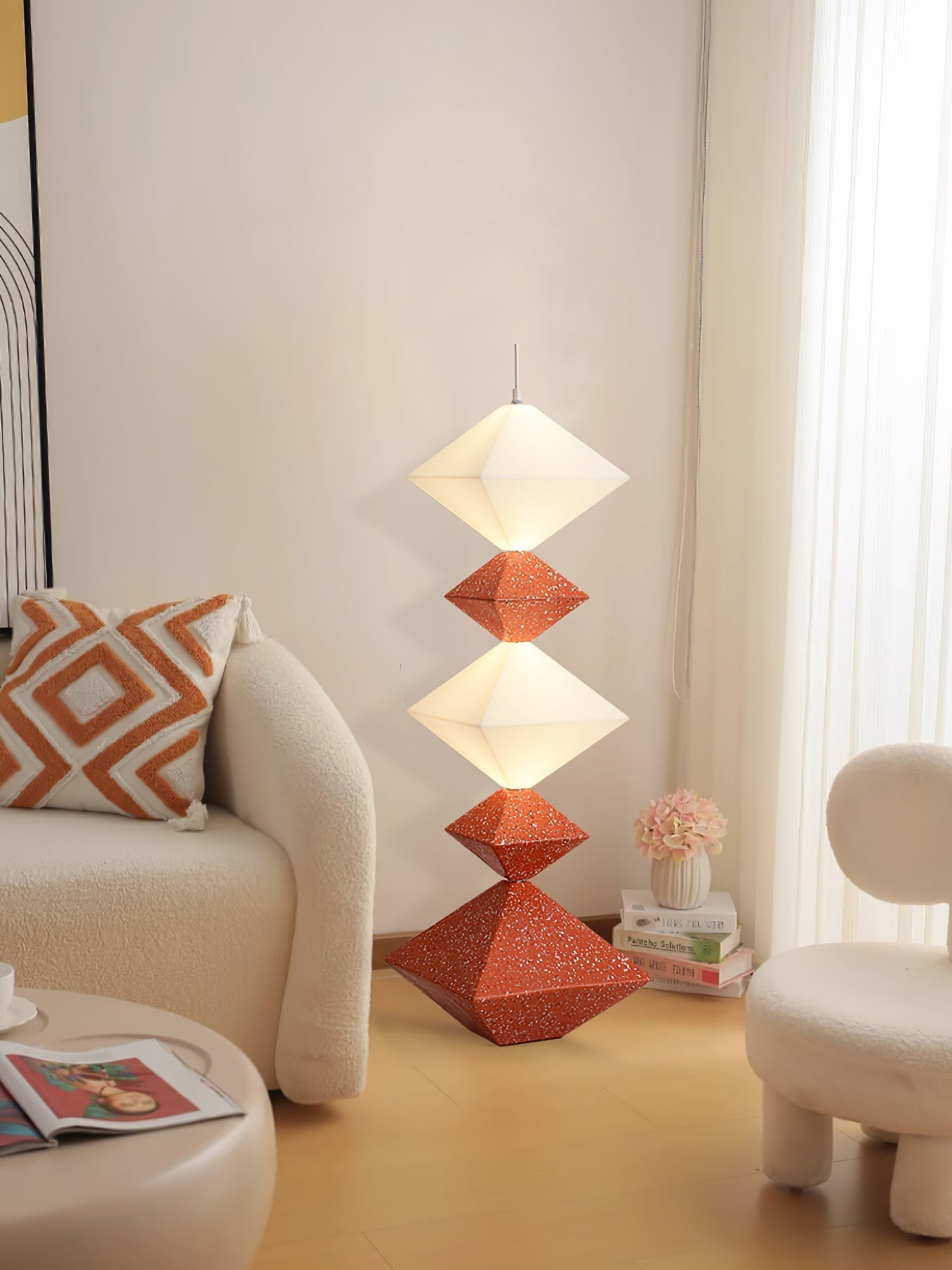 Rhombus Cube Floor Light, Floor Lamp, detail 23