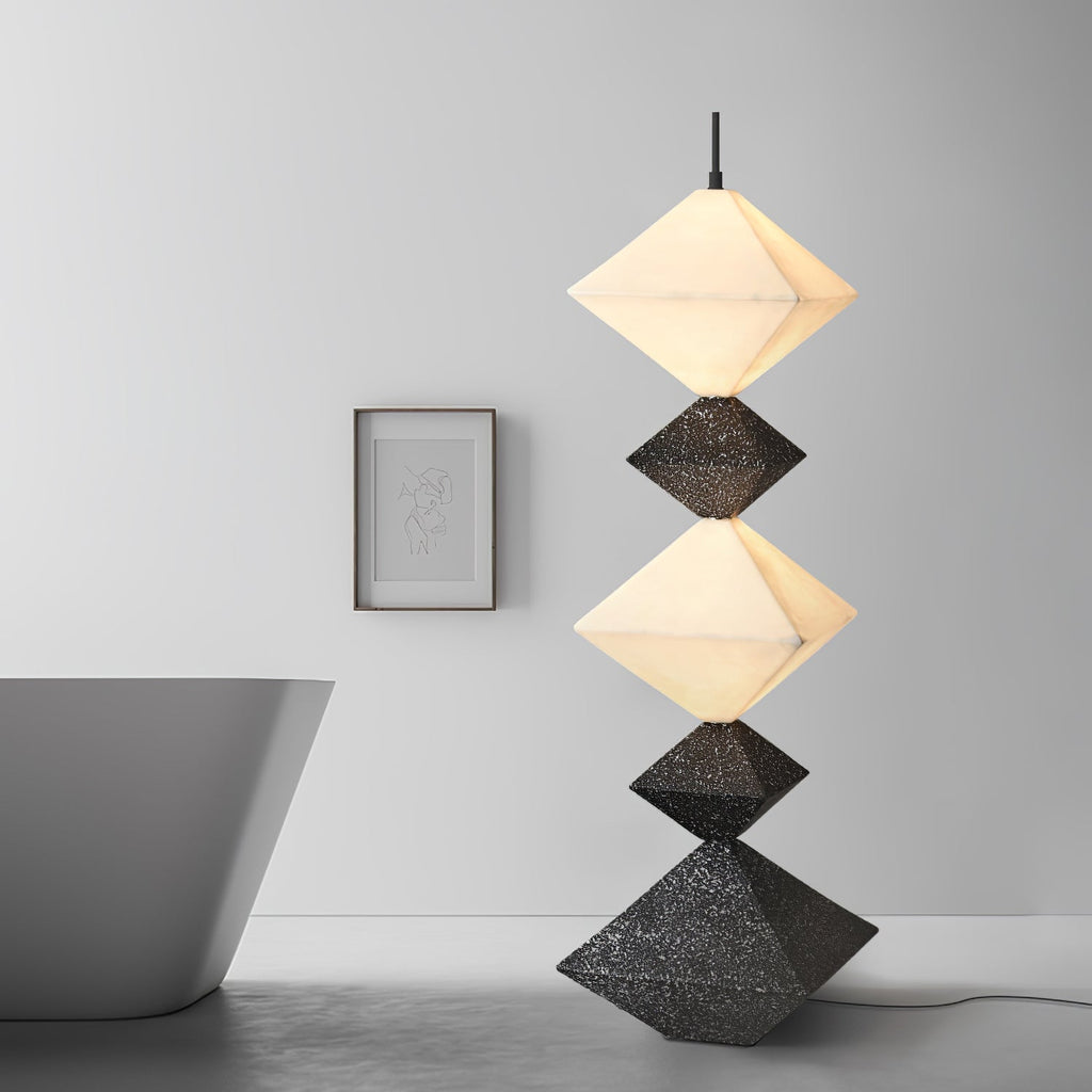 Rhombus Cube Floor Light, Floor Lamp, detail 7