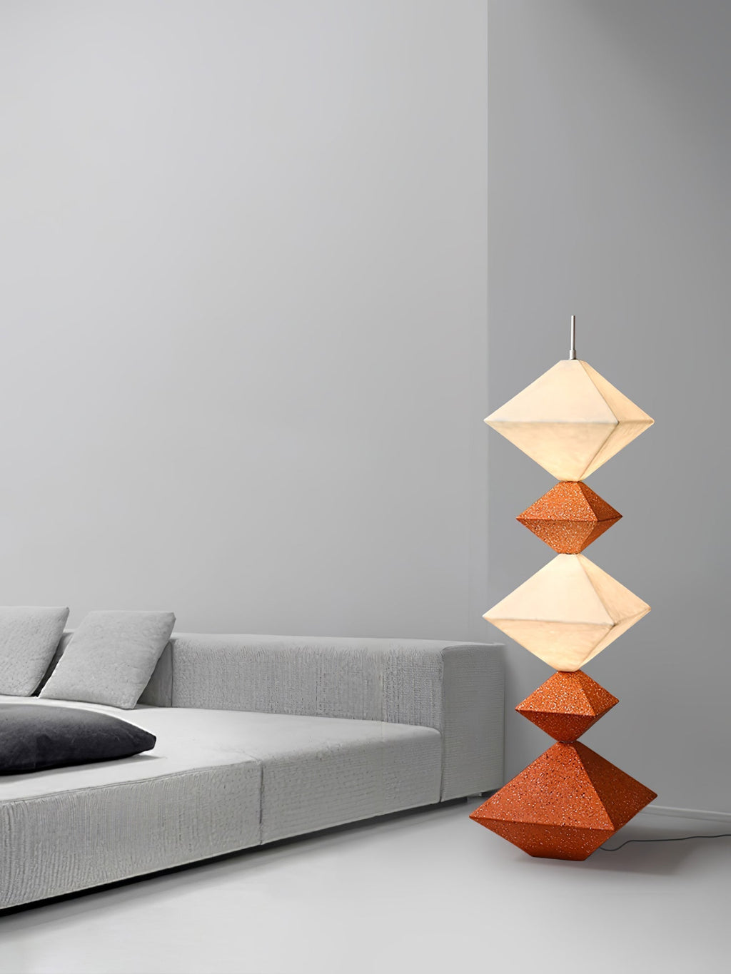 Rhombus Cube Floor Light, Floor Lamp, detail 25