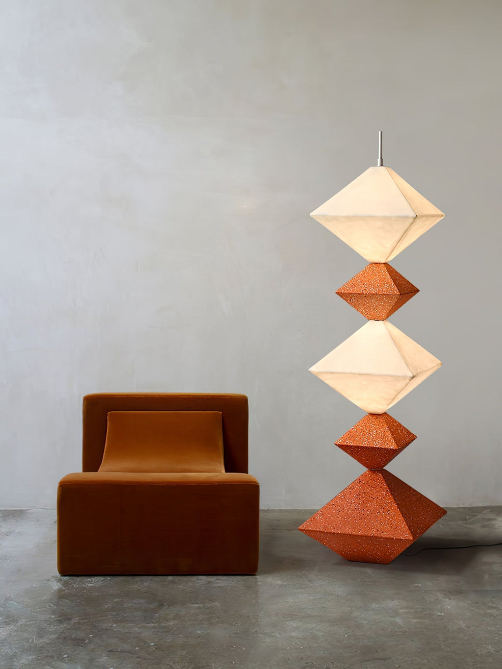 Rhombus Cube Floor Light, Floor Lamp, detail 26