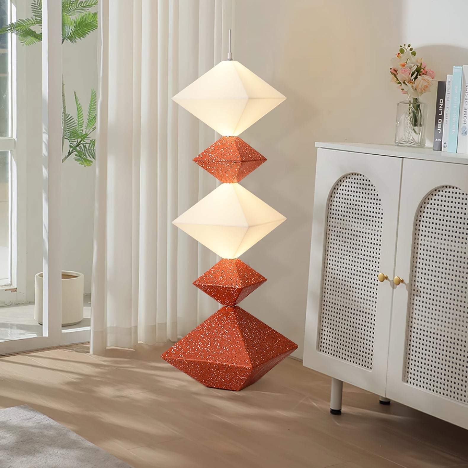 Rhombus Cube Floor Light, Floor Lamp, detail 4