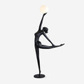 Rhythmic Gymnast Sculpture Floor Light, Floor Lamp, Metal, Dia 75cm x H 150cm