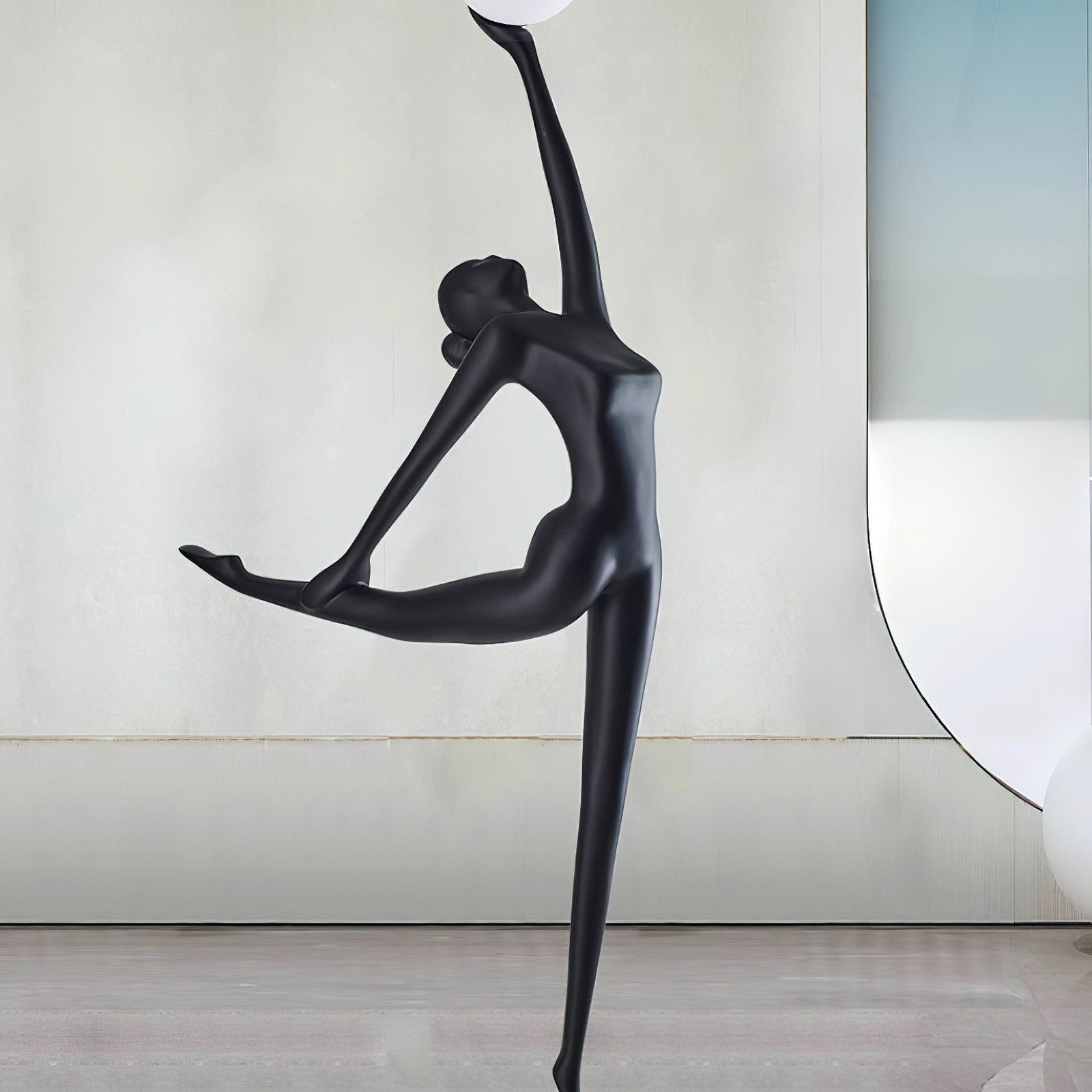 Rhythmic Gymnast Sculpture Floor Light, Floor Lamp, detail 20