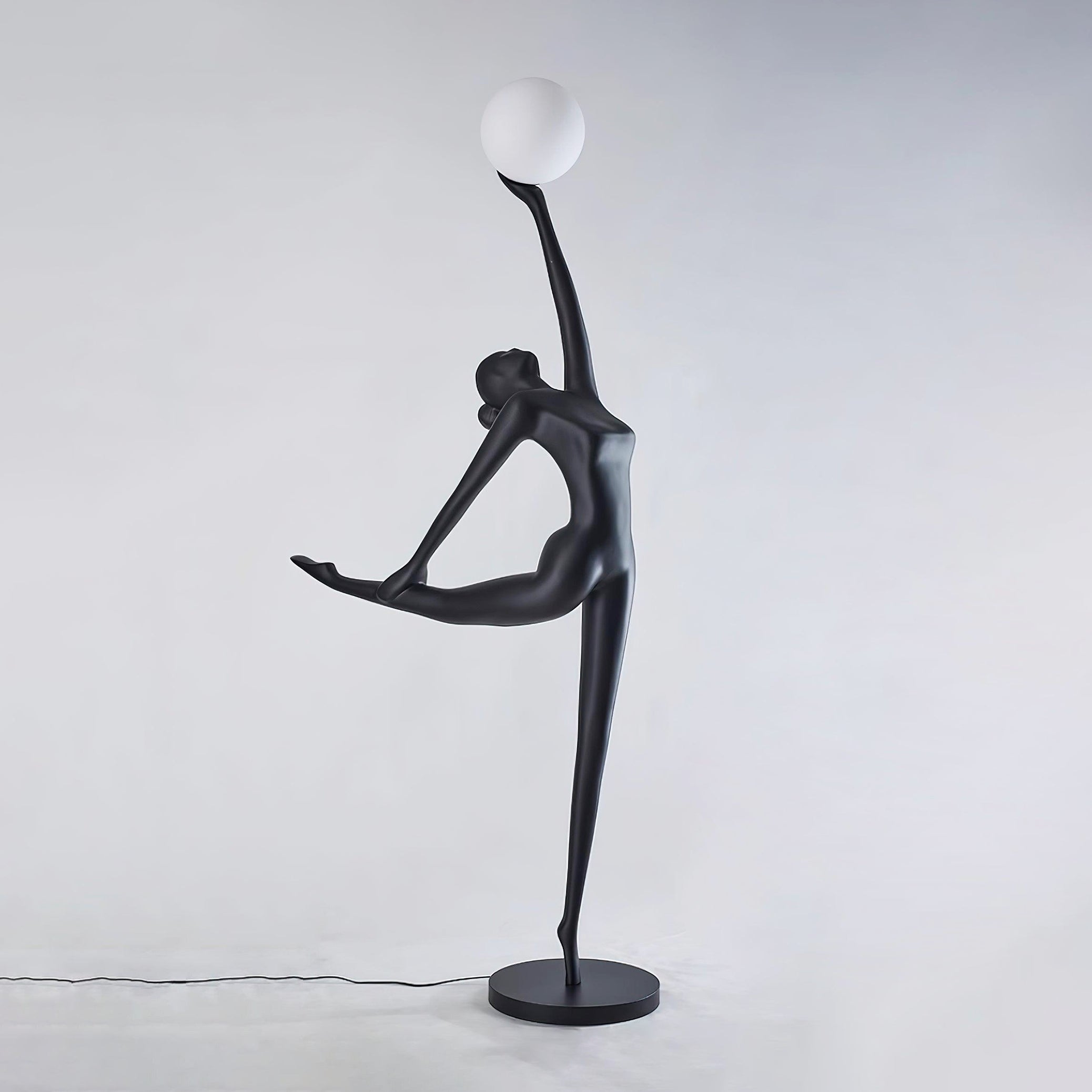 Rhythmic Gymnast Sculpture Floor Light, Floor Lamp, detail 23