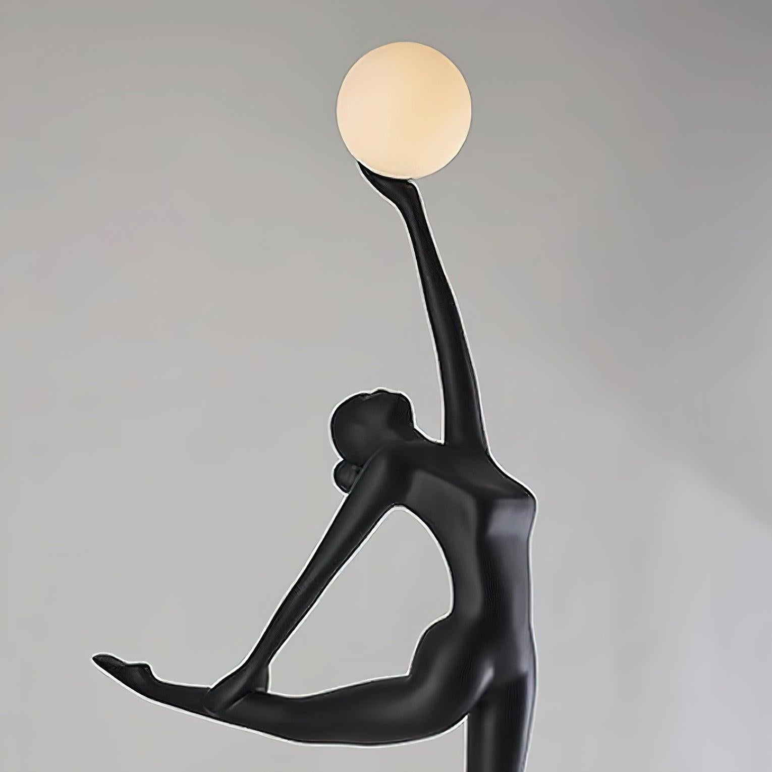 Rhythmic Gymnast Sculpture Floor Light, Floor Lamp, detail 17
