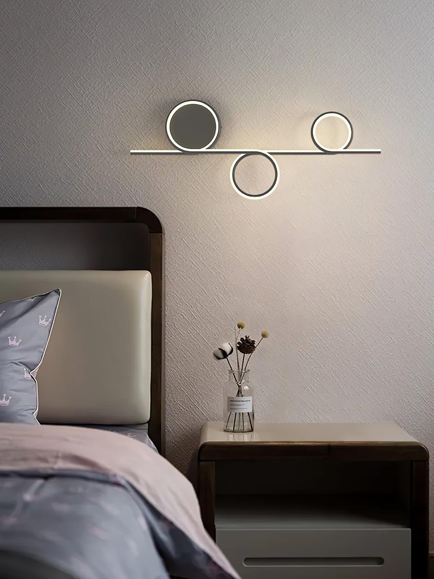 Rhythmic Line Wall Light, Hardwired Wall Sconce, detail 14