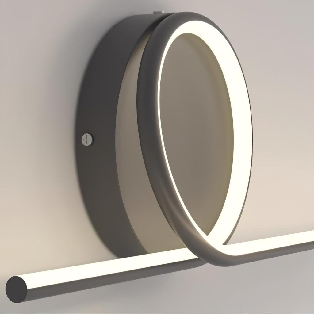 Rhythmic Line Wall Light, Hardwired Wall Sconce, detail 18