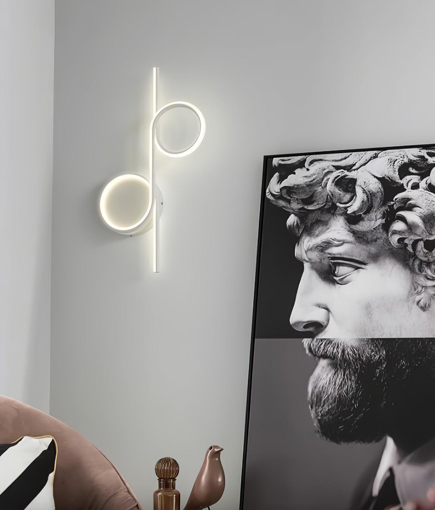 Rhythmic Line Wall Light, Hardwired Wall Sconce, detail 21
