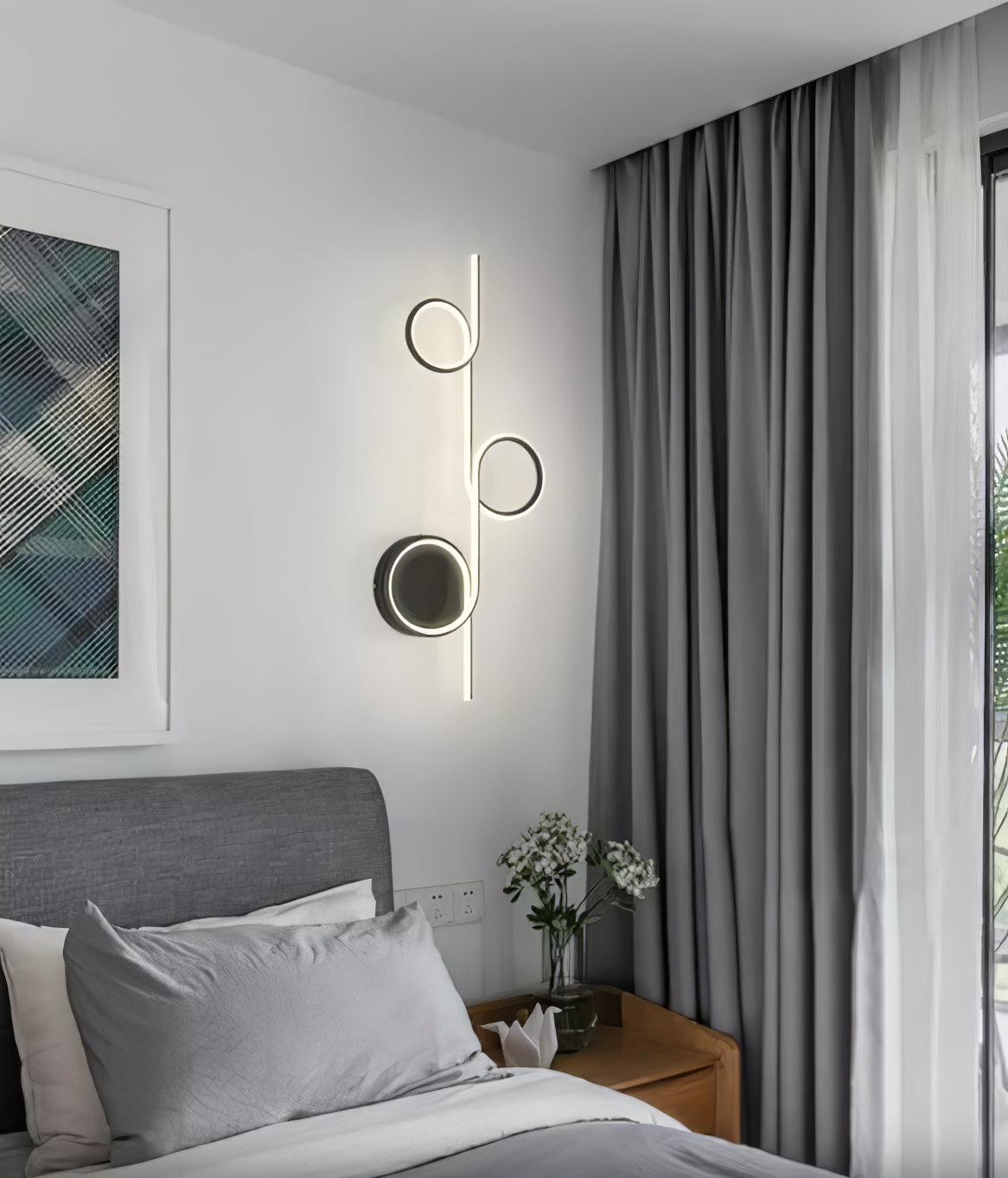 Rhythmic Line Wall Light, Hardwired Wall Sconce, detail 22