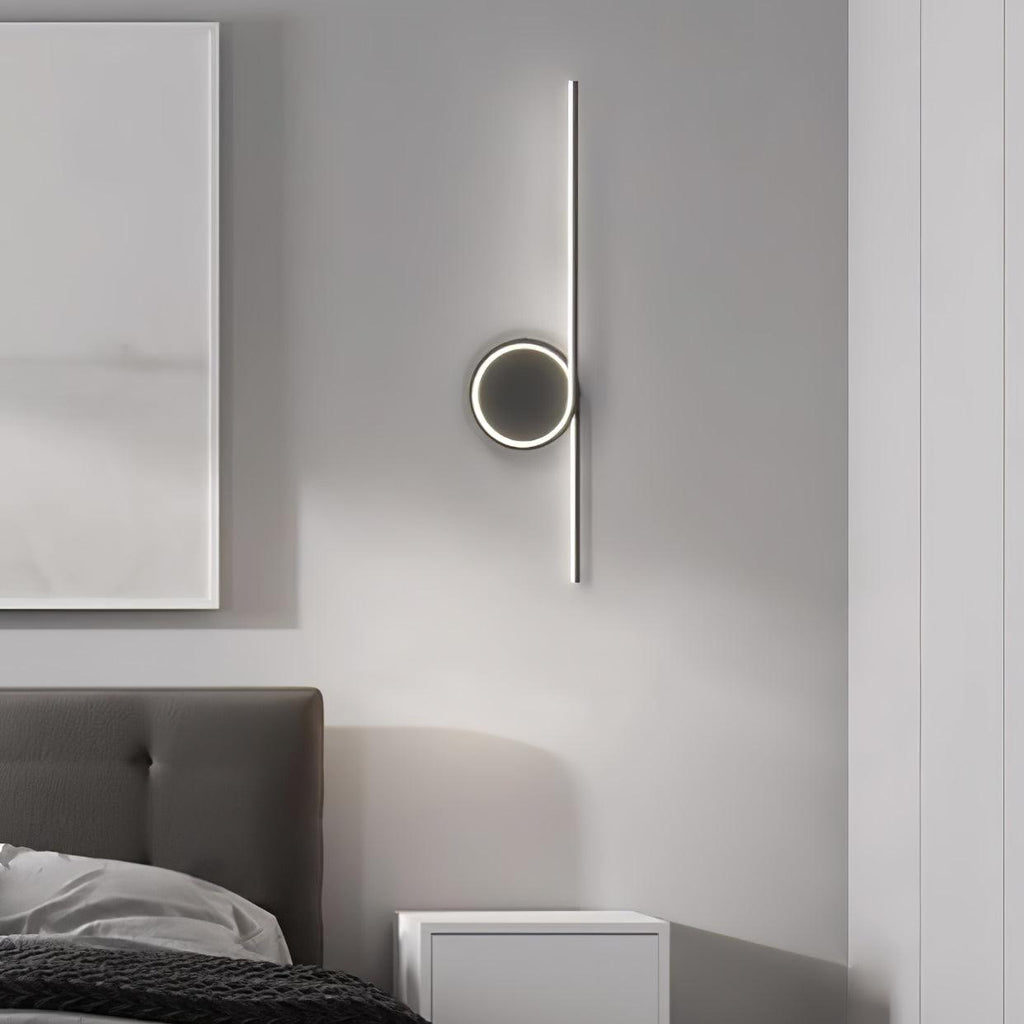 Rhythmic Line Wall Light, Hardwired Wall Sconce, detail 5