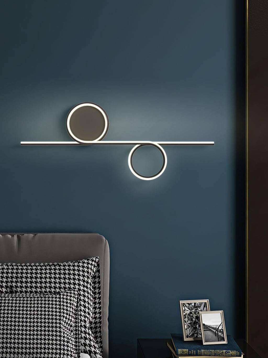 Rhythmic Line Wall Light, Hardwired Wall Sconce, detail 24