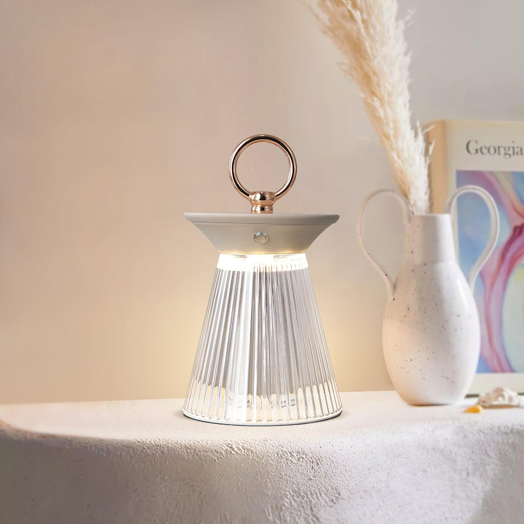 Ribbed Table Light 4.5", Bedside Table Lamp, detail 4