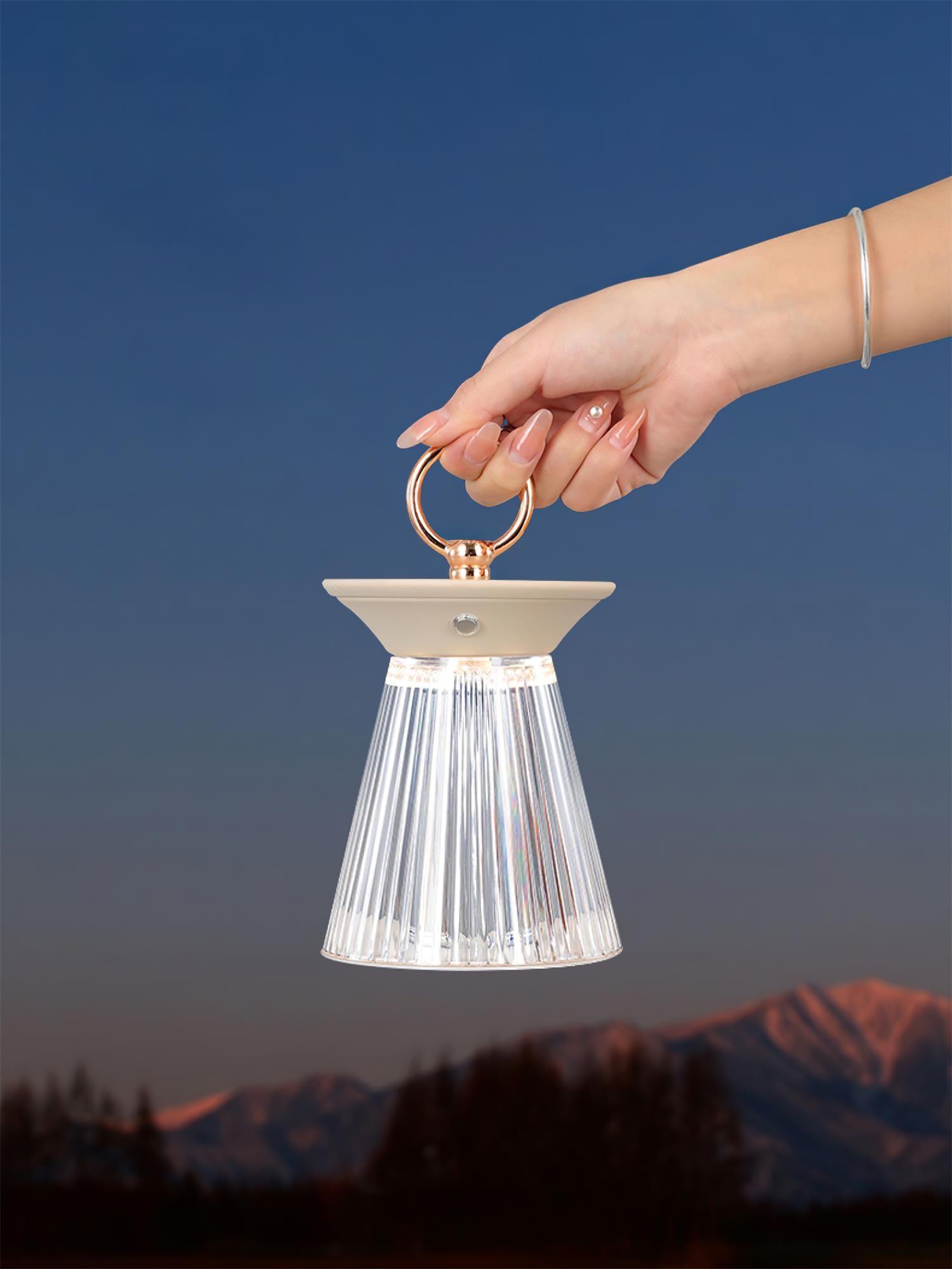 Ribbed Table Light 4.5", Bedside Table Lamp, detail 13