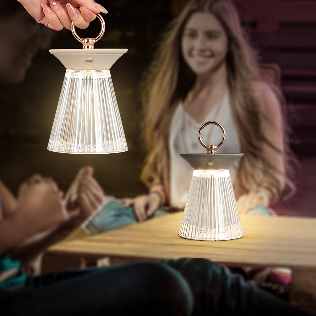 Ribbed Table Light 4.5", Bedside Table Lamp, detail 9