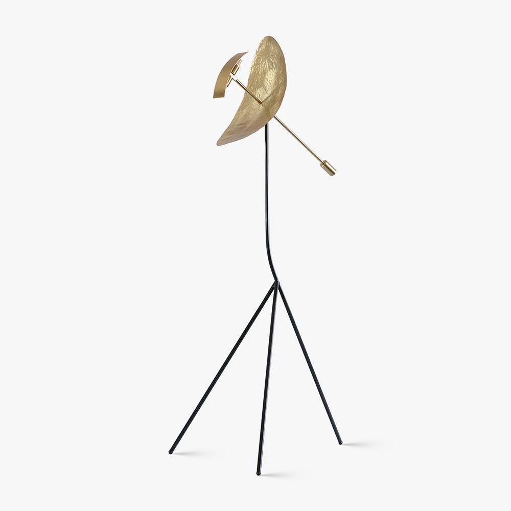 Ribot Floor Light, Floor Lamp, Metal, W 80cm x H 150 cm
