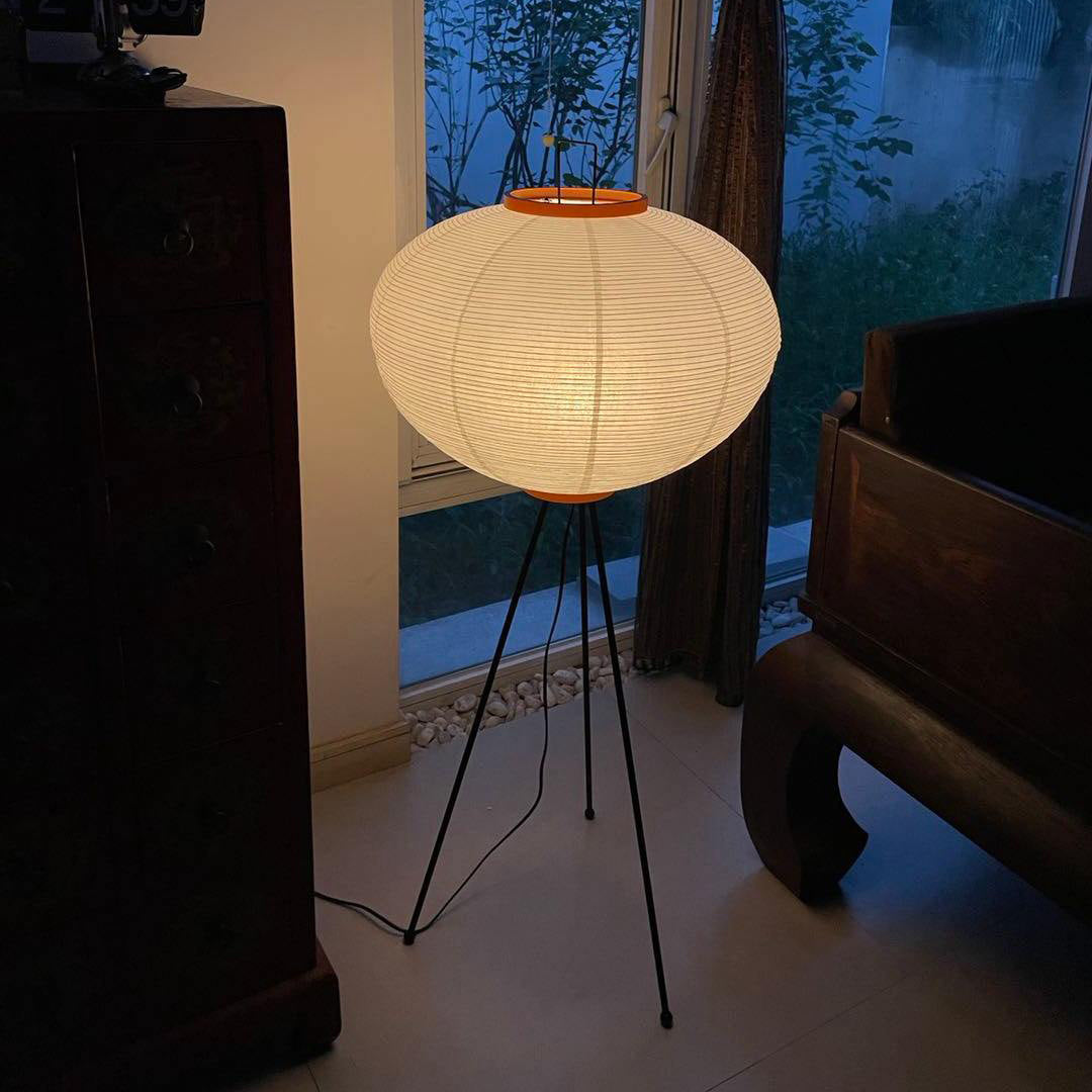 Rice Paper Floor Light, Floor Lamp, detail 8