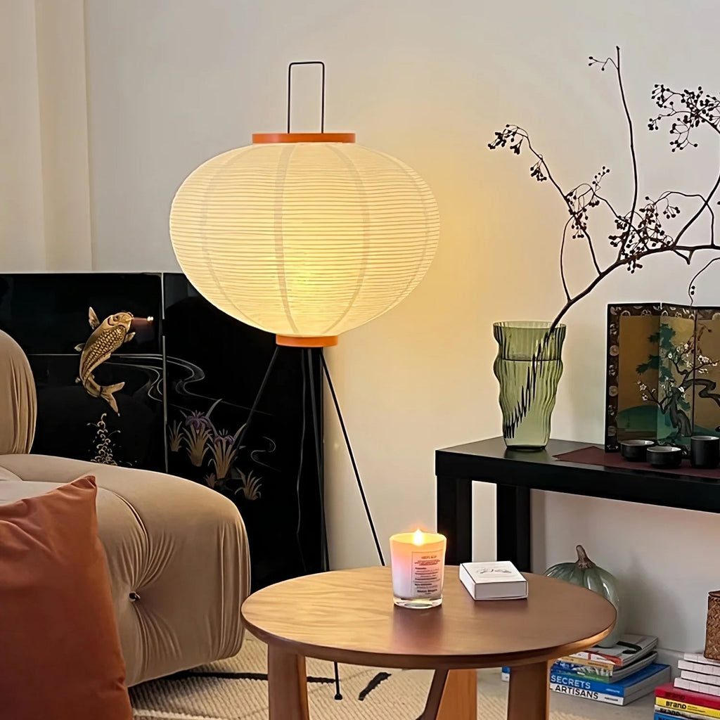 Rice Paper Floor Light, Floor Lamp, detail 4