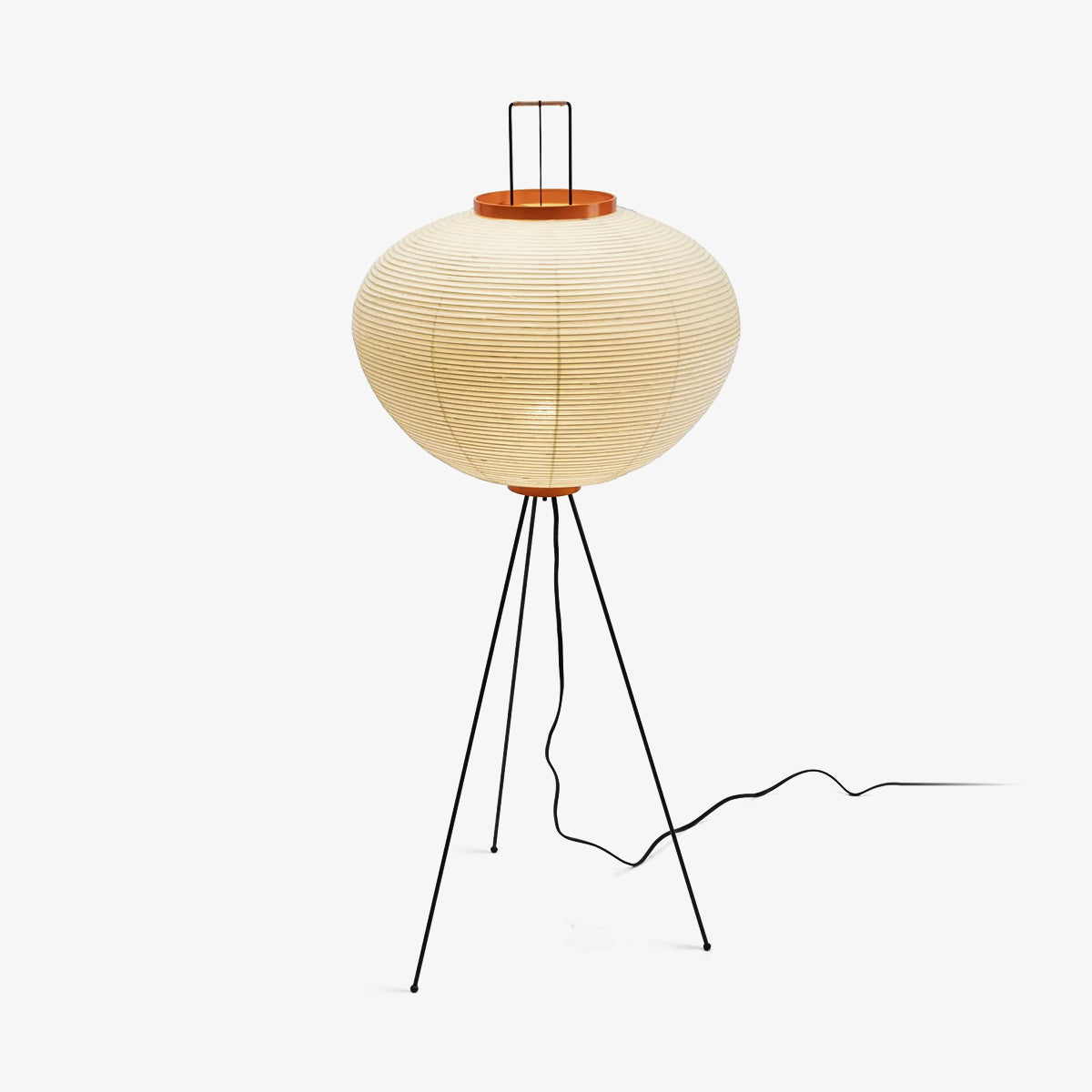 Rice Paper Floor Light, Floor Lamp, Mulberry paper, Dia 33cm x H 162 cm