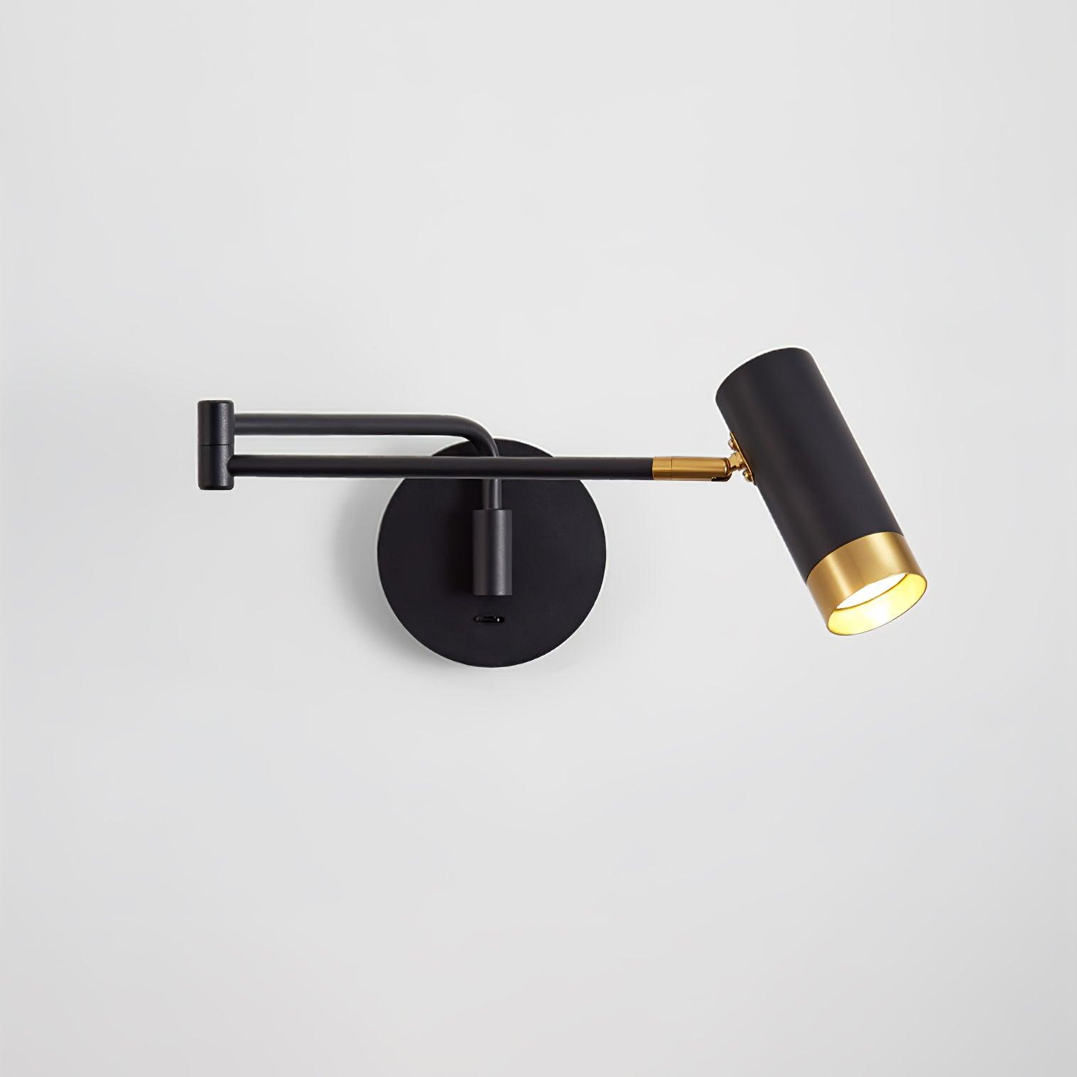 Ridge Arm Wall Light, Bedroom Wall Sconce, detail 6