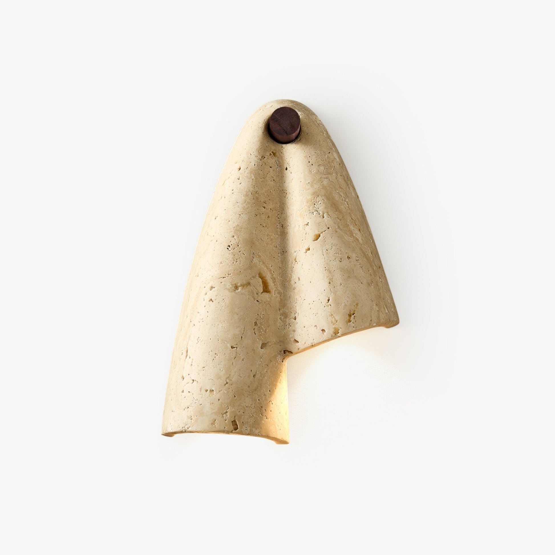 Velo Draped Stone Wall Light, Hardwired Wall Sconce, detail 10