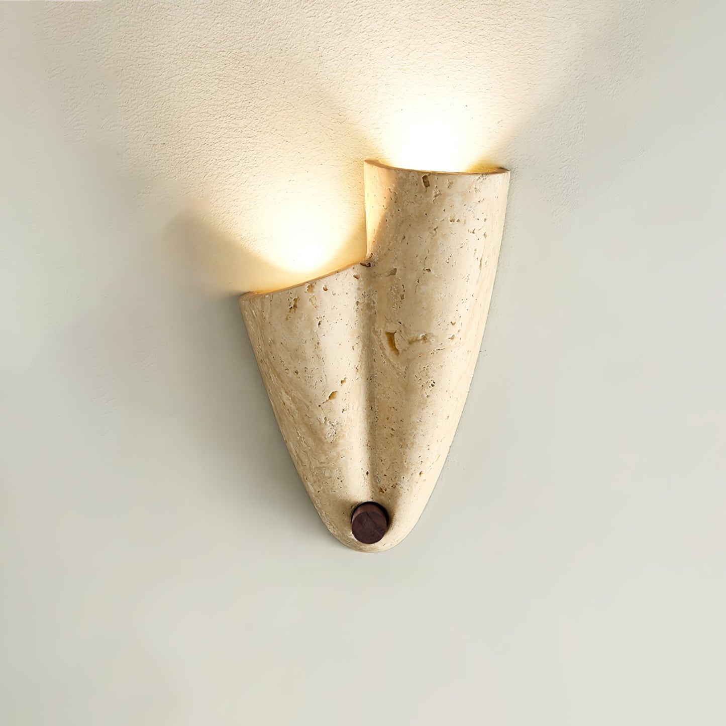 Velo Draped Stone Wall Light, Hardwired Wall Sconce, detail 13