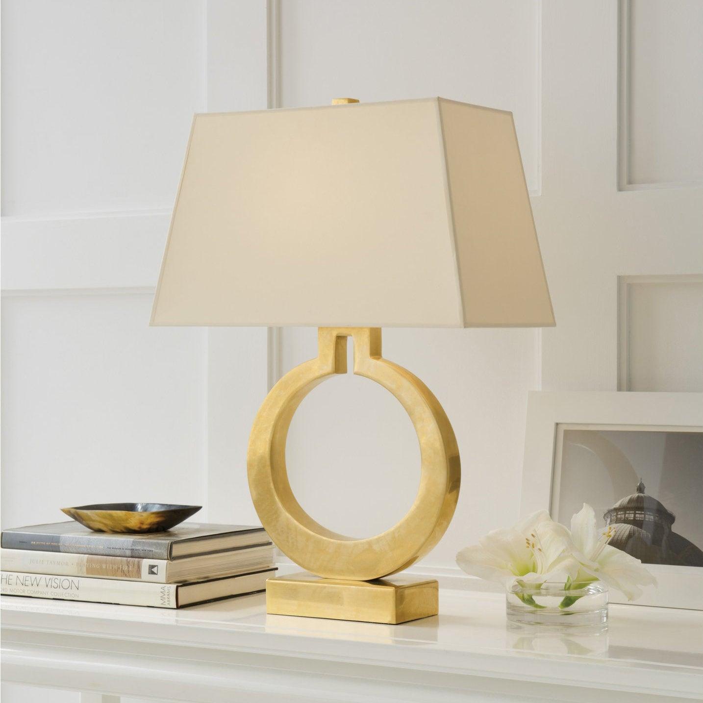 Ring Form Table Light, Bedside Table Lamp, detail 3