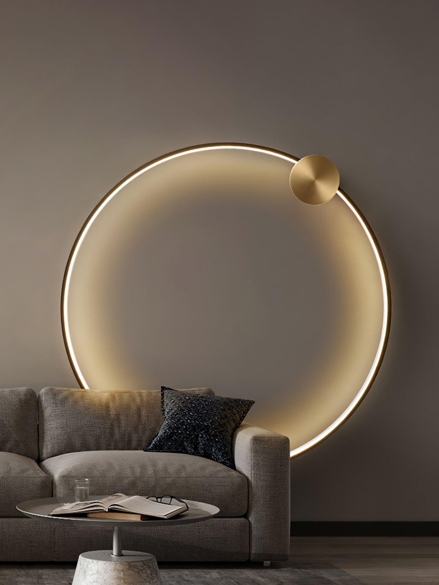 Ring Shaped LED Wall Light - Wall Lamp, Hardwired Wall Sconce, detail 13