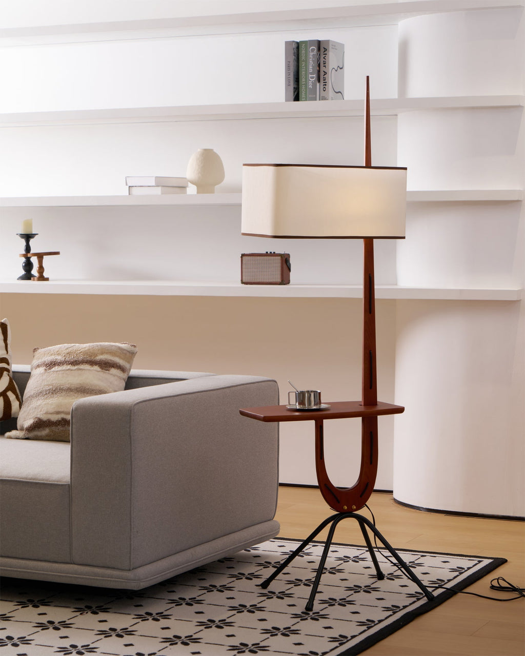 Ardent Arch Floor Light, Floor Lamp, detail 9