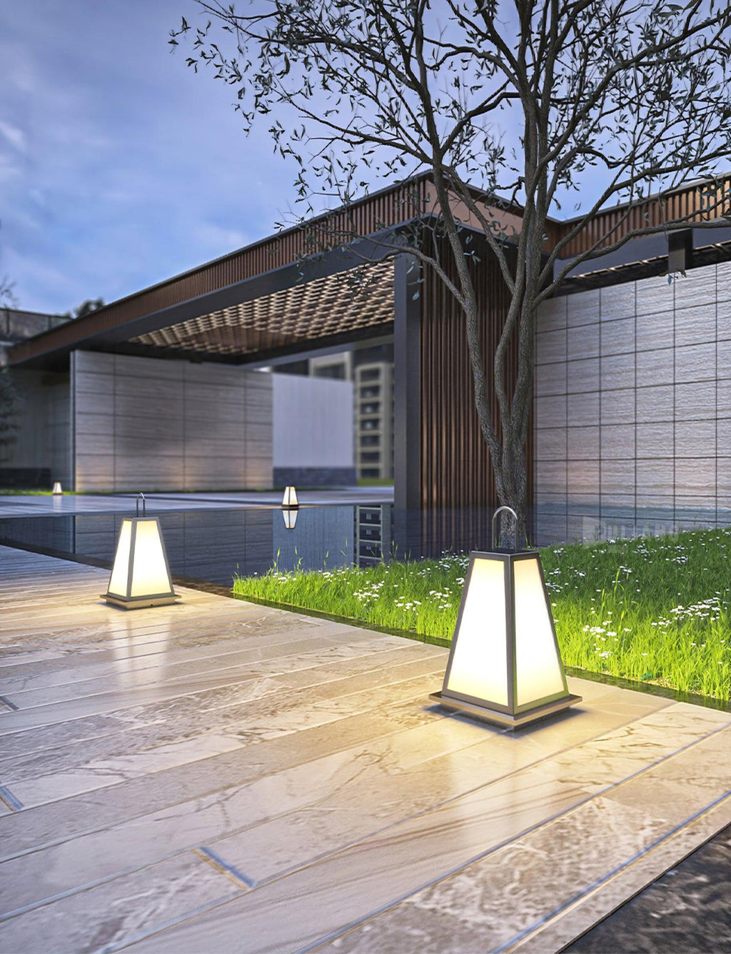 Roam Lantern Garden Exterior Lamp, Outdoor Wall Light, detail 22
