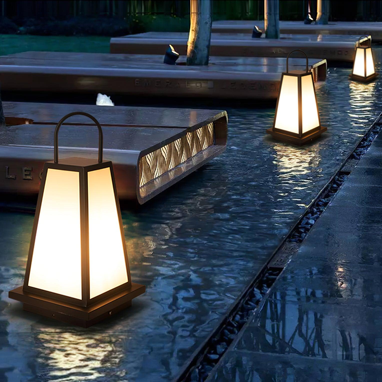 Roam Lantern Garden Exterior Lamp, Outdoor Wall Light, detail 6