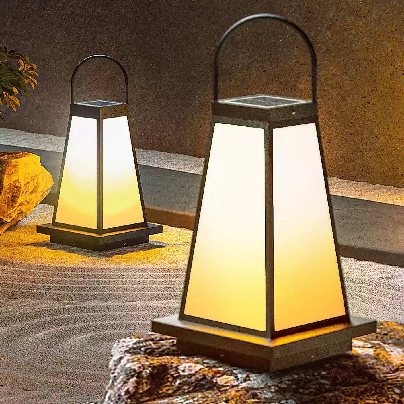 Roam Lantern Solar Exterior Lamp Exterior Lamp, Outdoor Wall Light, detail 2
