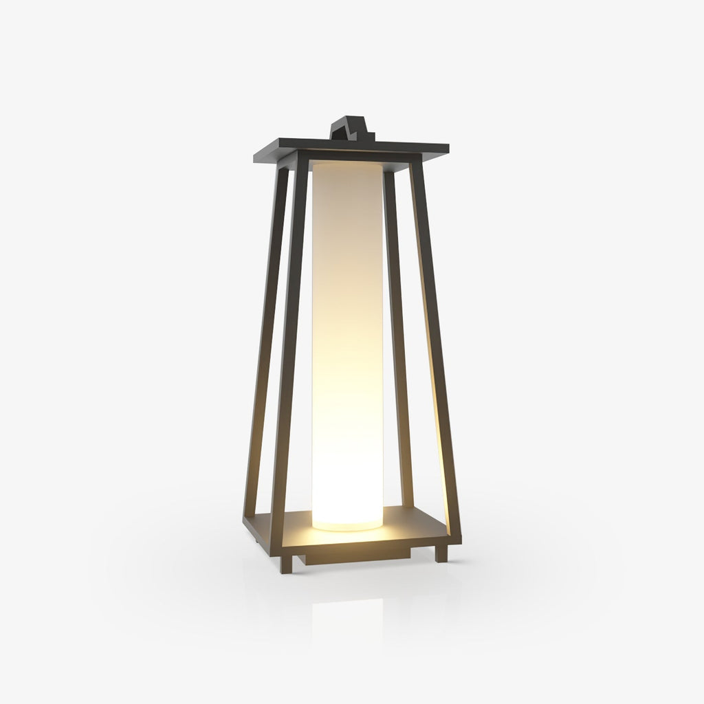 Roam Portable Exterior Light, Outdoor Wall Light, Stainless Steel, L 11.8″ x W 10.6″ x H 17.7″