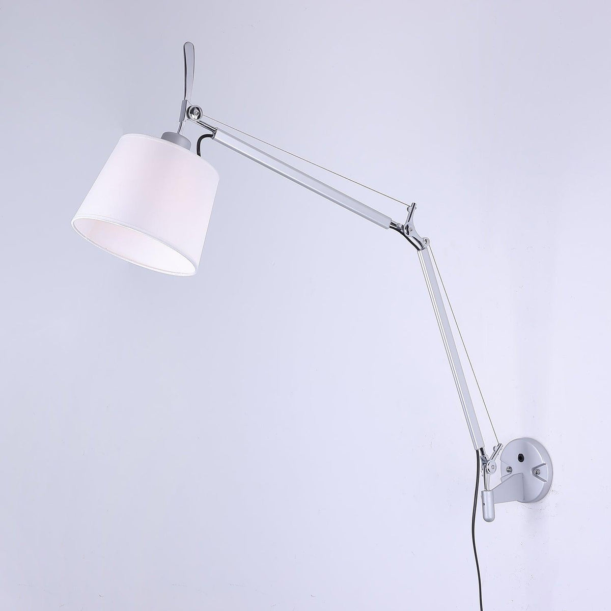 Rocker Contemporary Design Wall Light - ∅ 7.9″ x H 9.4″ Metal, Hardwired Wall Sconce, detail 18