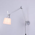 Rocker Contemporary Design Wall Light - Dia 20cm x H 24cm Metal, Hardwired Wall Sconce