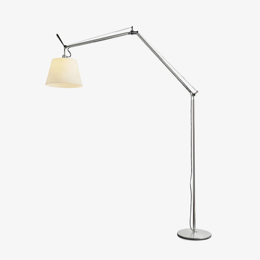Rocker Contemporary Standing Floor Light, Floor Lamp, Metal, L 20cm x H 167cm