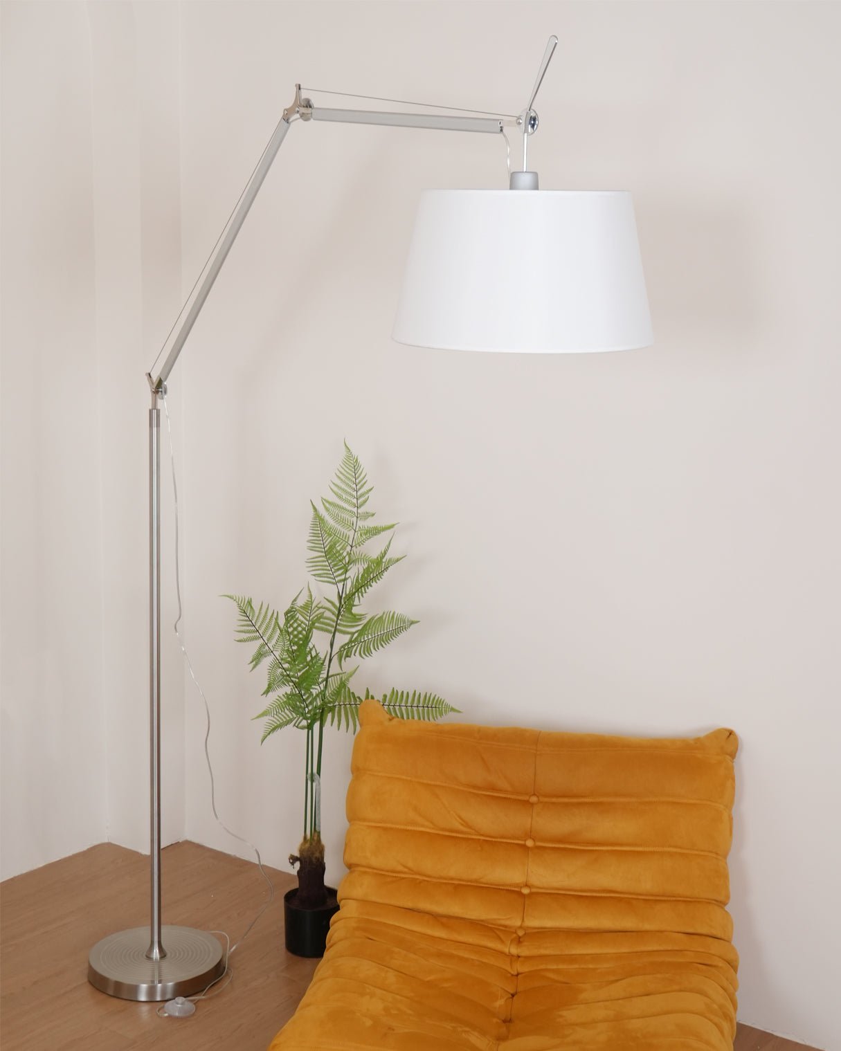 Rocker Contemporary Standing Floor Light, Floor Lamp, detail 5
