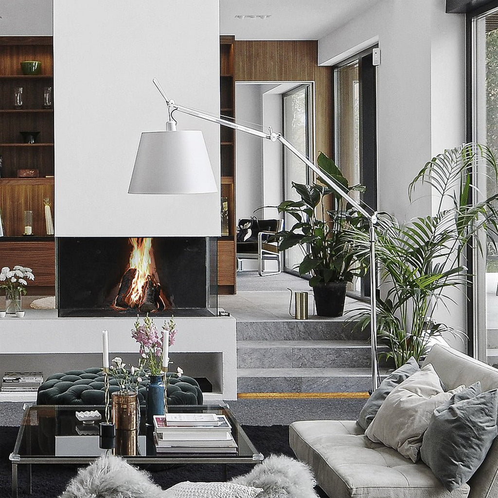 Rocker Contemporary Standing Floor Light, Floor Lamp, detail 15